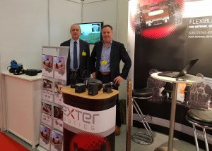 Frank Woodcock (ZIPPERMAST) mit nexter robotics auf der GPEC 2018